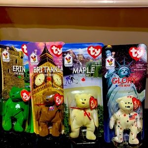 McDonald’s Teenie beanie bear collection.